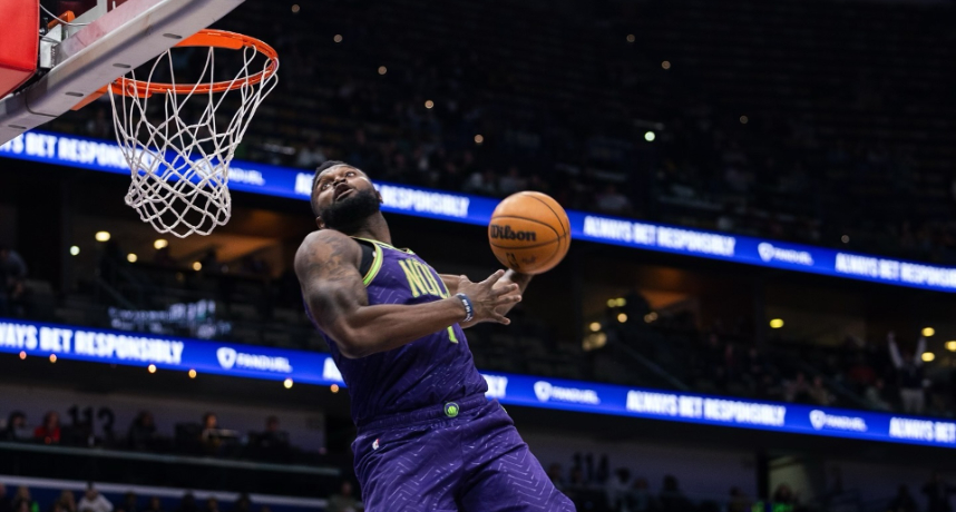 NBA／胖虎回來了！ Zion Williamson 復出並在比賽中大秀「360度大風車灌籃」！