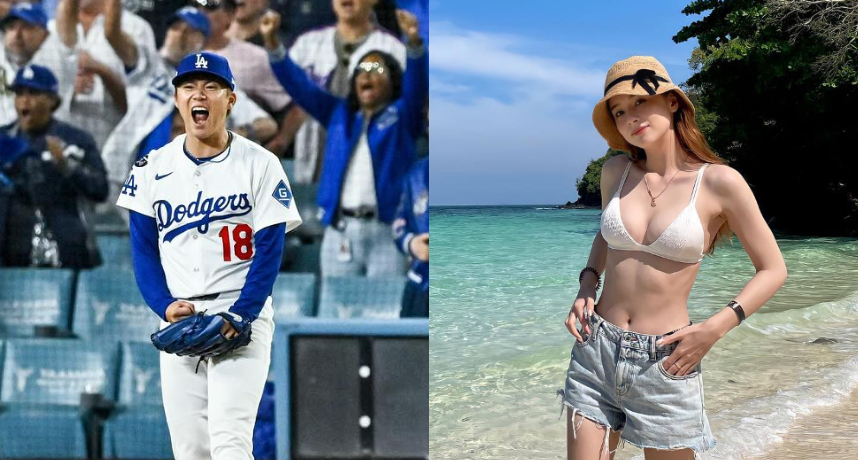 MLB／山本由伸女友曝光？緋聞女友「世界百大美女」丹羽仁希驚喜出現在道奇奪冠遊行