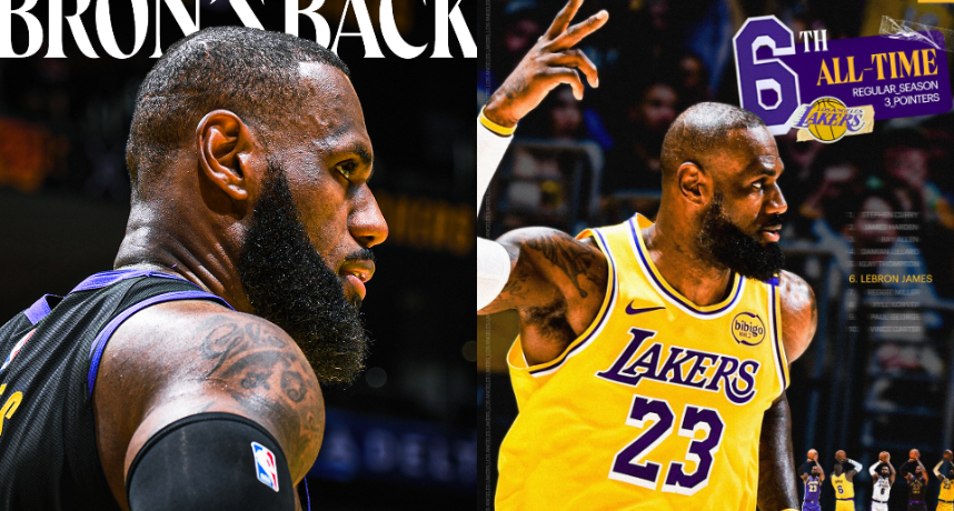 NBA／「詹皇」LeBron James 回歸！小試身手拿11分12助攻「雙十」助湖人 140：125 大勝爵士