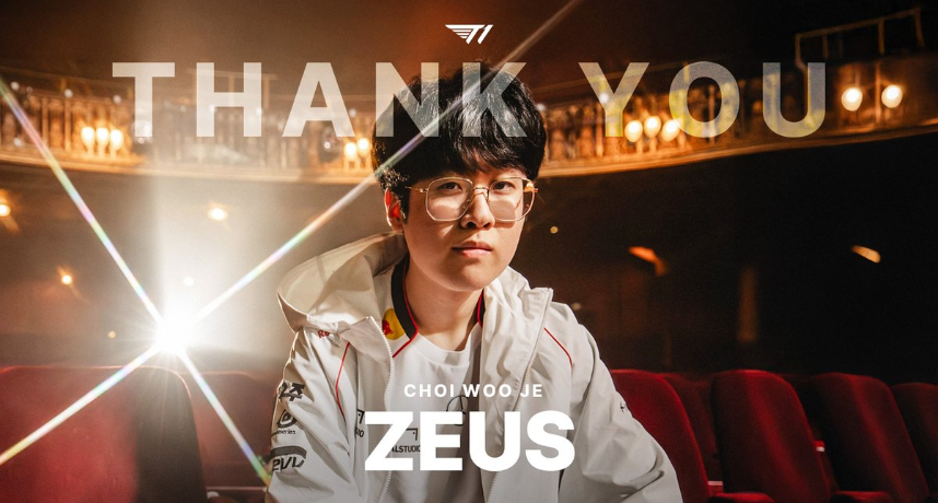 LOL／T1戰隊「ZOFGK」組合確定拆夥！天才上路Zeus不續約改由「他」來當上路選手