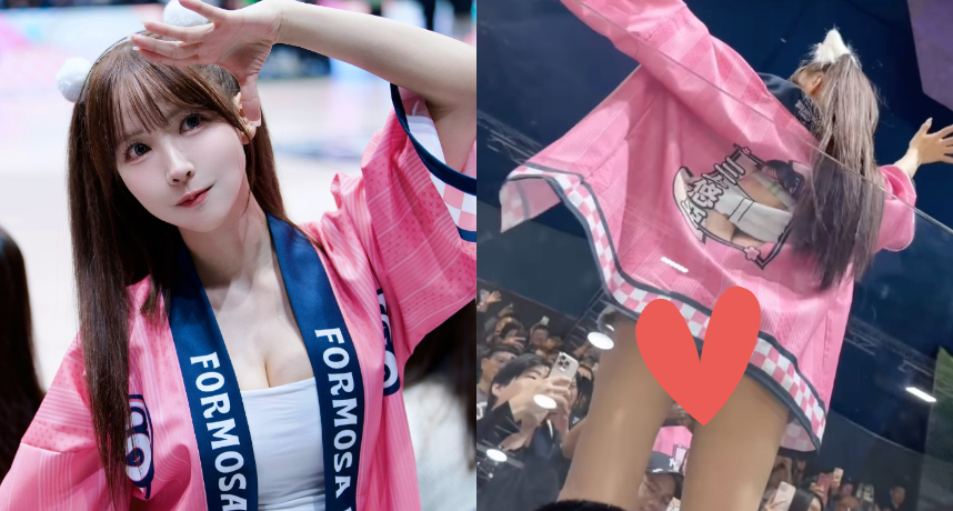 TPBL／三上悠亞主場應援褲子太短遭球迷拍到超危險曝光角度！梓梓發聲表示：拜託不要用這個視角拍攝我們啦啦隊...