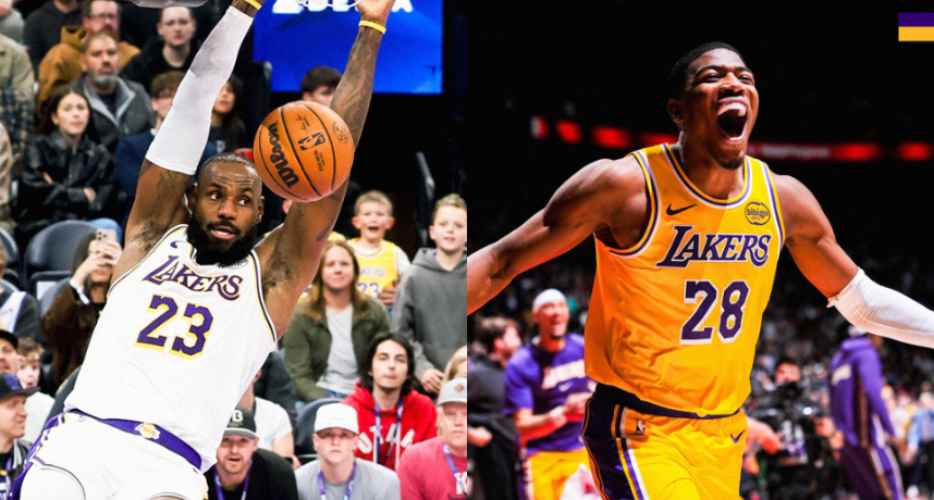 NBA／「詹皇」連續 1297 場得分上雙紀錄中斷！絕殺時刻他選擇傳球給八村壘成功絕殺暴龍