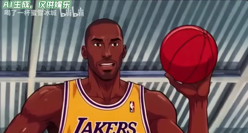 AI 改編迷因作品《科比在湘北》爆紅！科比加入《灌籃高手》湘北籃球隊 粉絲讚爆也罵翻