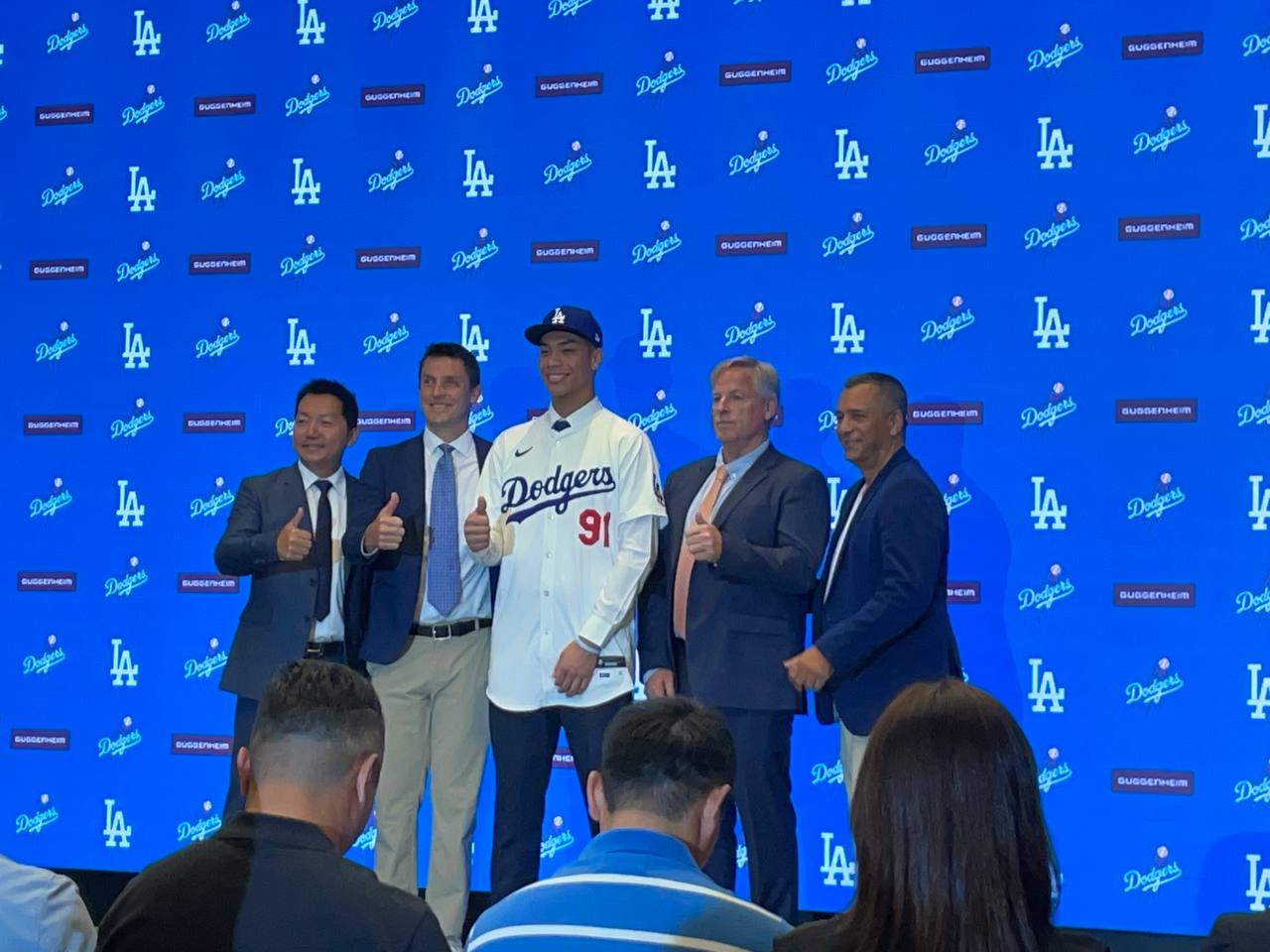 MLB/台灣好手柯敬賢75萬美元加盟道奇!球星柯蕭、山本由申等人特別拍影片送上祝福