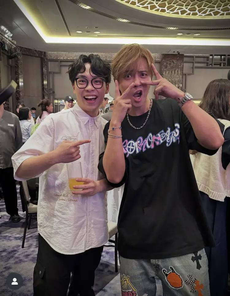 賀瓏終於見到羅志祥了!當面邀請他上《賀瓏夜夜秀》本人也正式回應了