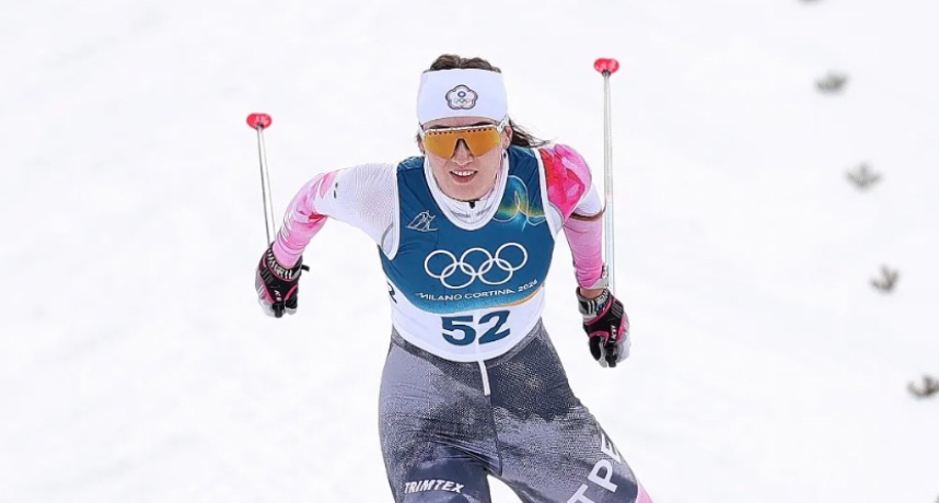 冬奧／台灣史上首位完成越野滑雪的女選手！余睿以 1 小時 03 分 57 秒完賽排名第52位（亞洲第二）
