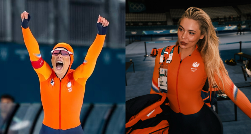 冬奧／拳擊網紅 Jake Paul 女友 Jutta Leerdam 打破奧運紀錄奪下競速滑冰女子 1000 公尺金牌！