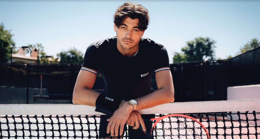 網球明星 TAYLOR FRITZ 加入 BOSS 全球品牌代言人陣容