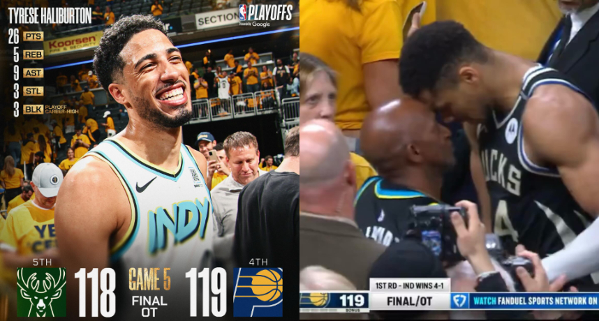 NBA/哈利波特致勝上籃!溜馬延長賽119:118逆轉擊敗公鹿晉級季後賽二輪 賽後字母哥不滿釀衝突