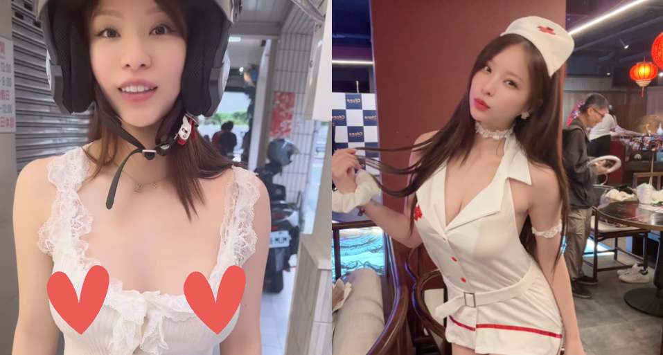 孫生女友多芬「無罩激凸」現身台北市捷運中山站！自嘲：是不是忘了帶什麼？引起網友熱議