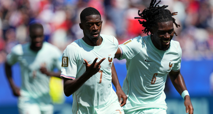 世界盃／Dembele 火力全開上半場就完成「帽子戲法」法國 4：1 擊敗挪威以I組第一之姿晉級32強