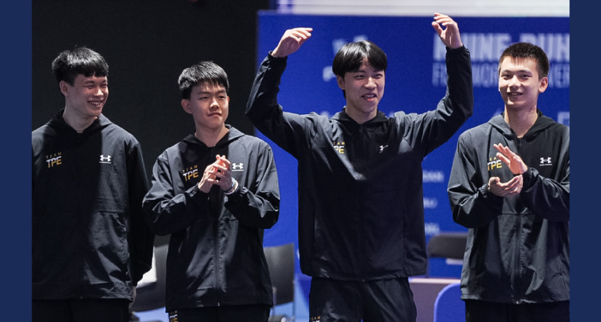 世大運／台灣男團桌球驚險擊敗中國奪下金牌！「柚子同學」高承睿自責落淚：我今天的表現連銅牌都不如
