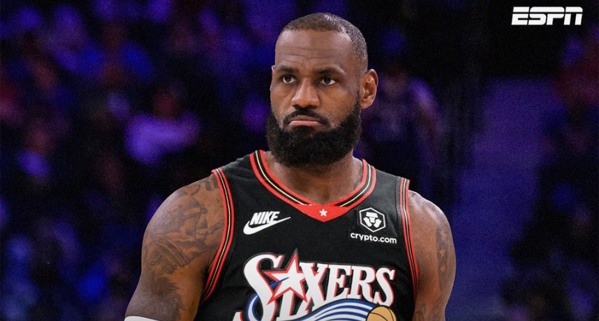 NBA／把天賦帶到費城！LeBron James 決定與費城七六人簽下2年800萬美元合約