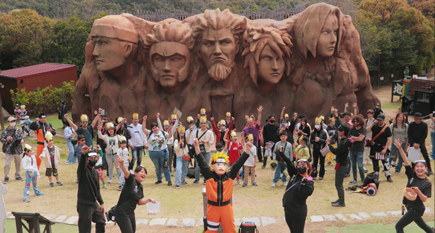 和鳴人一起高呼「鬼出去！福進來！」，盡情投入撒豆任務吧！二次元之森《NARUTO & BORUTO 忍里 節分大會》