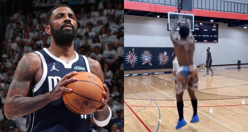 NBA／Irving 左膝前十字韌帶撕裂復原狀況良好！近日他到體育館訓練連續命中 8 顆三分