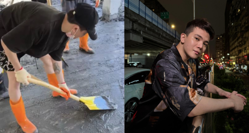 孫生投入花蓮救災畫面曝光！滿身泥水、腳體受傷 喊「絕對不是作秀」引熱議