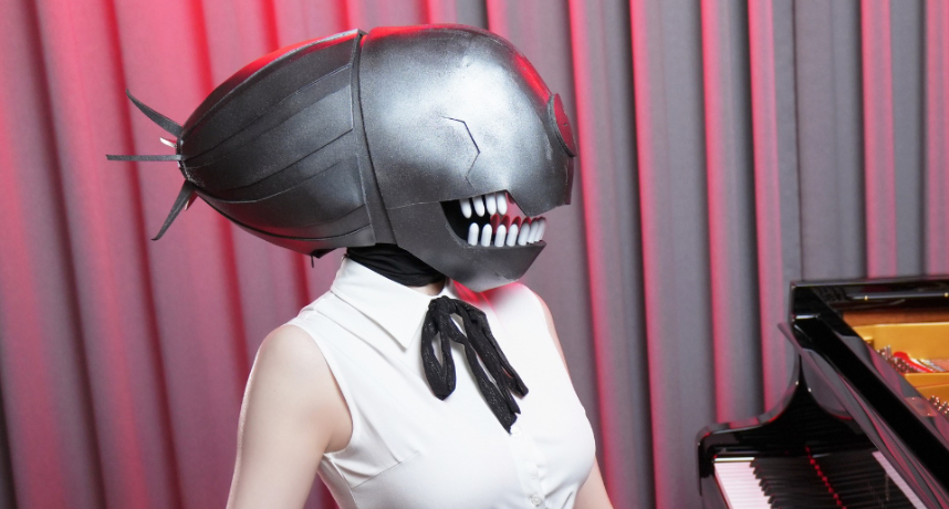 鋼琴YTR「Ru味春捲Ru’s Piano」化身炸彈惡魔！超狂盲彈《鏈鋸人》電影片頭＜Iris Out＞大獲好評