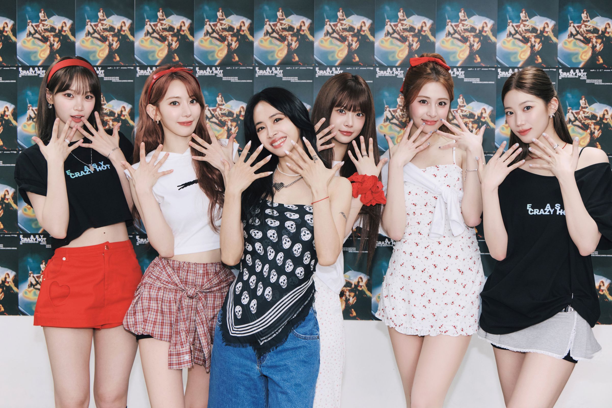 夢幻聯動！LE SSERAFIM台灣場驚喜連發　蔡依林、許光漢接力現身掀熱議