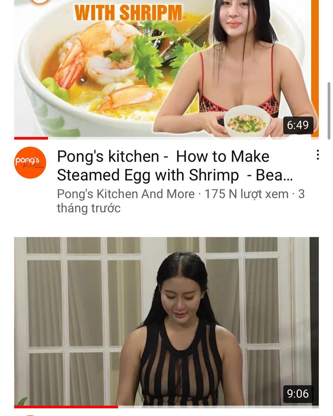 越南YouTuber 烹飪影片露點!網喊檢舉她不理 「事業線」仍盡現