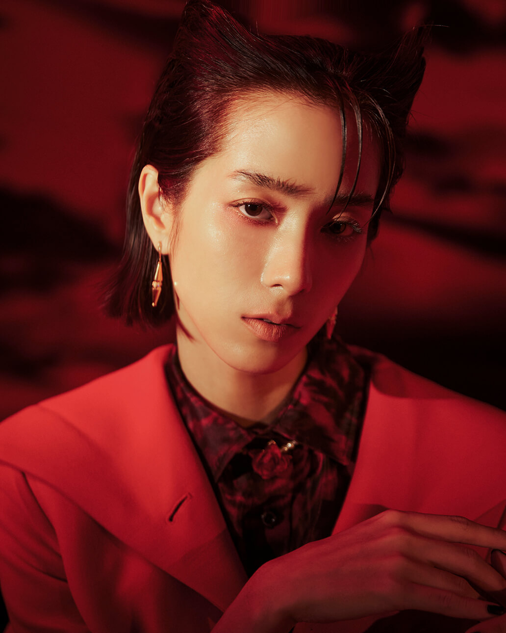 温貞菱擔任「2021高雄電影節」形象大使　變身吸血鬼超帥氣！