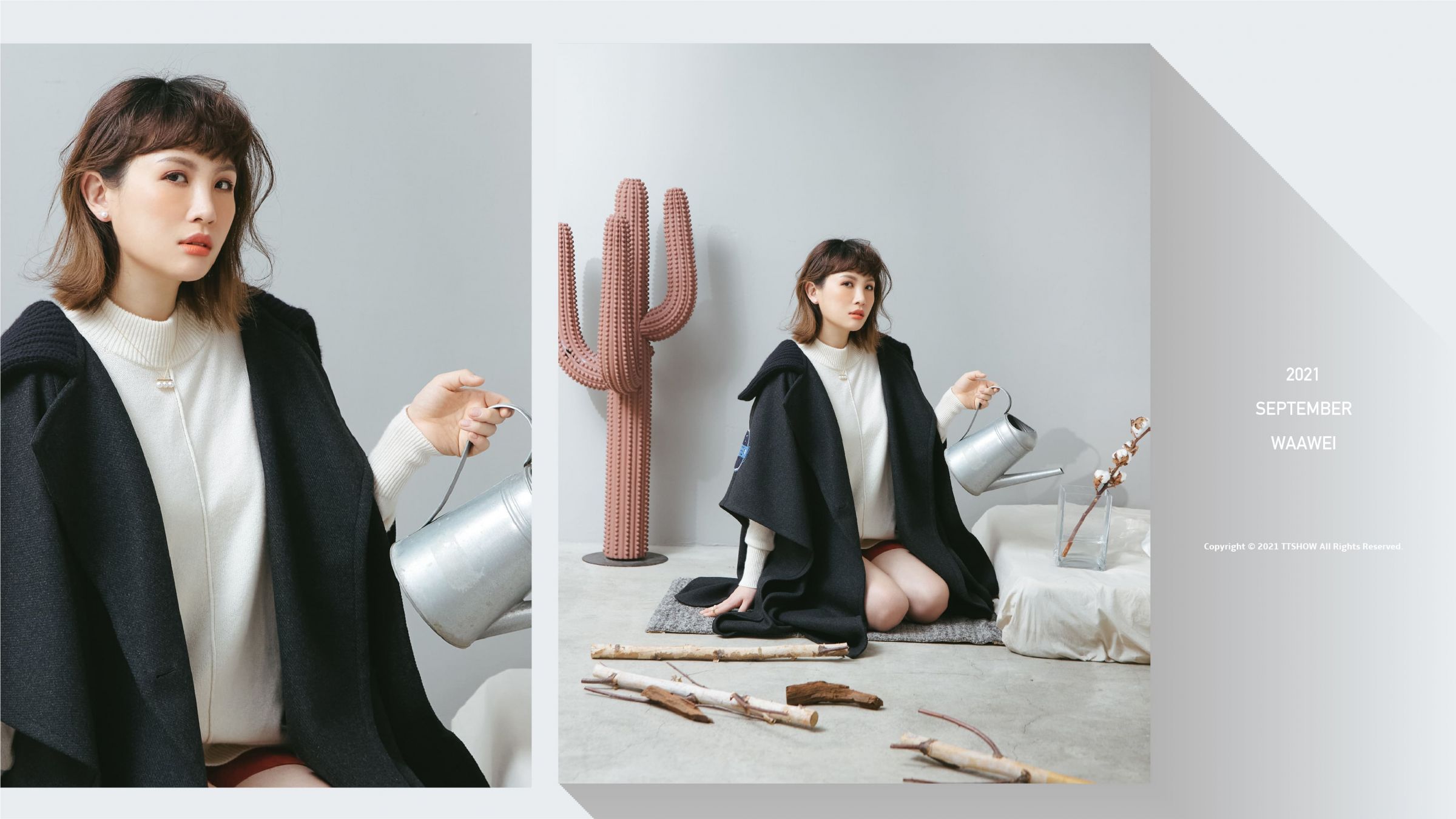 封面人物／日落時唱一首〈很小很小〉，魏如萱：「城市的燈光很小，但集合起來依然很亮。」