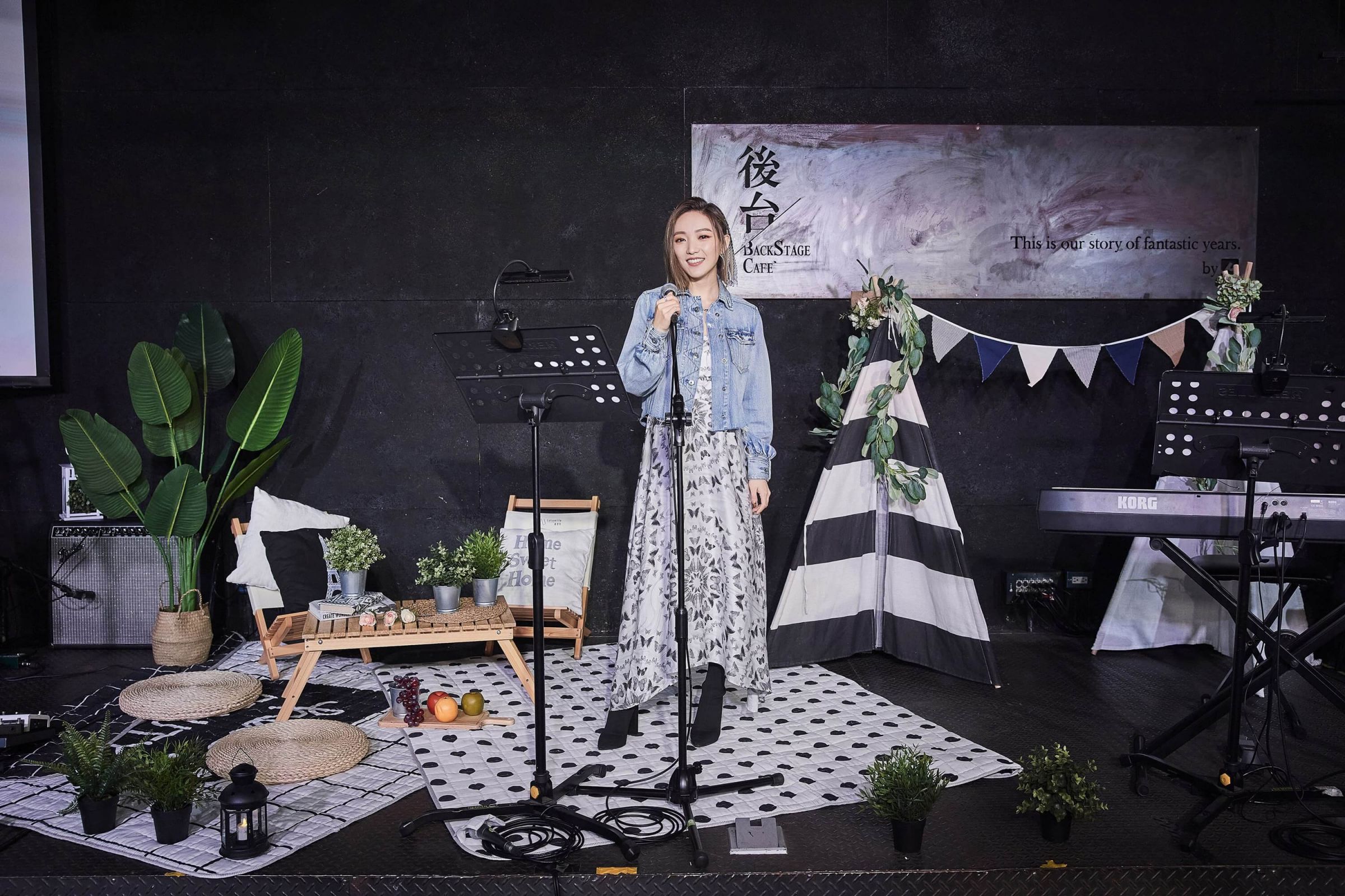 閻奕格把舞台「變成露營地」　男友搶不到票：破例送他一張VIP證！