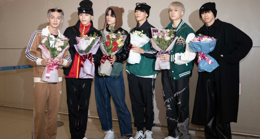 韓國媒體大陣仗接機再顯高人氣！Ozone下飛機驚呼：太隆重了！