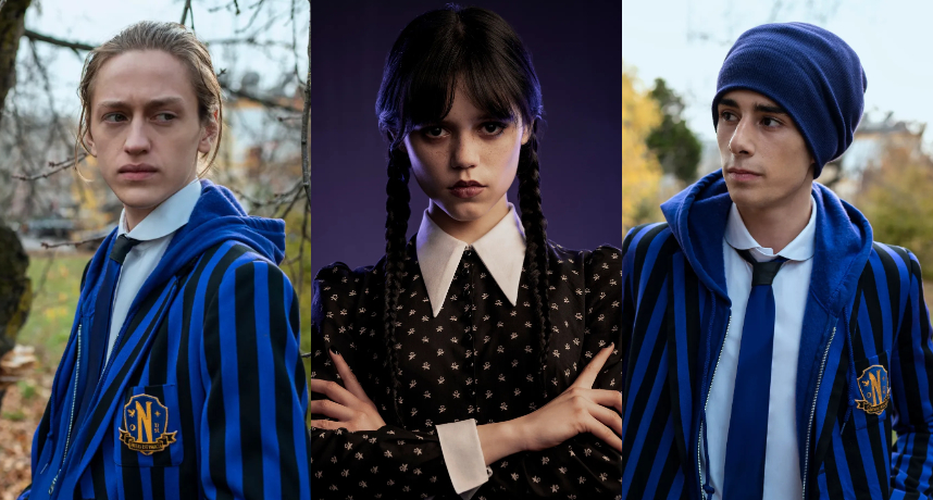 Netflix影集《星期三》13位演員群介紹:女主角古靈精怪獲好評!