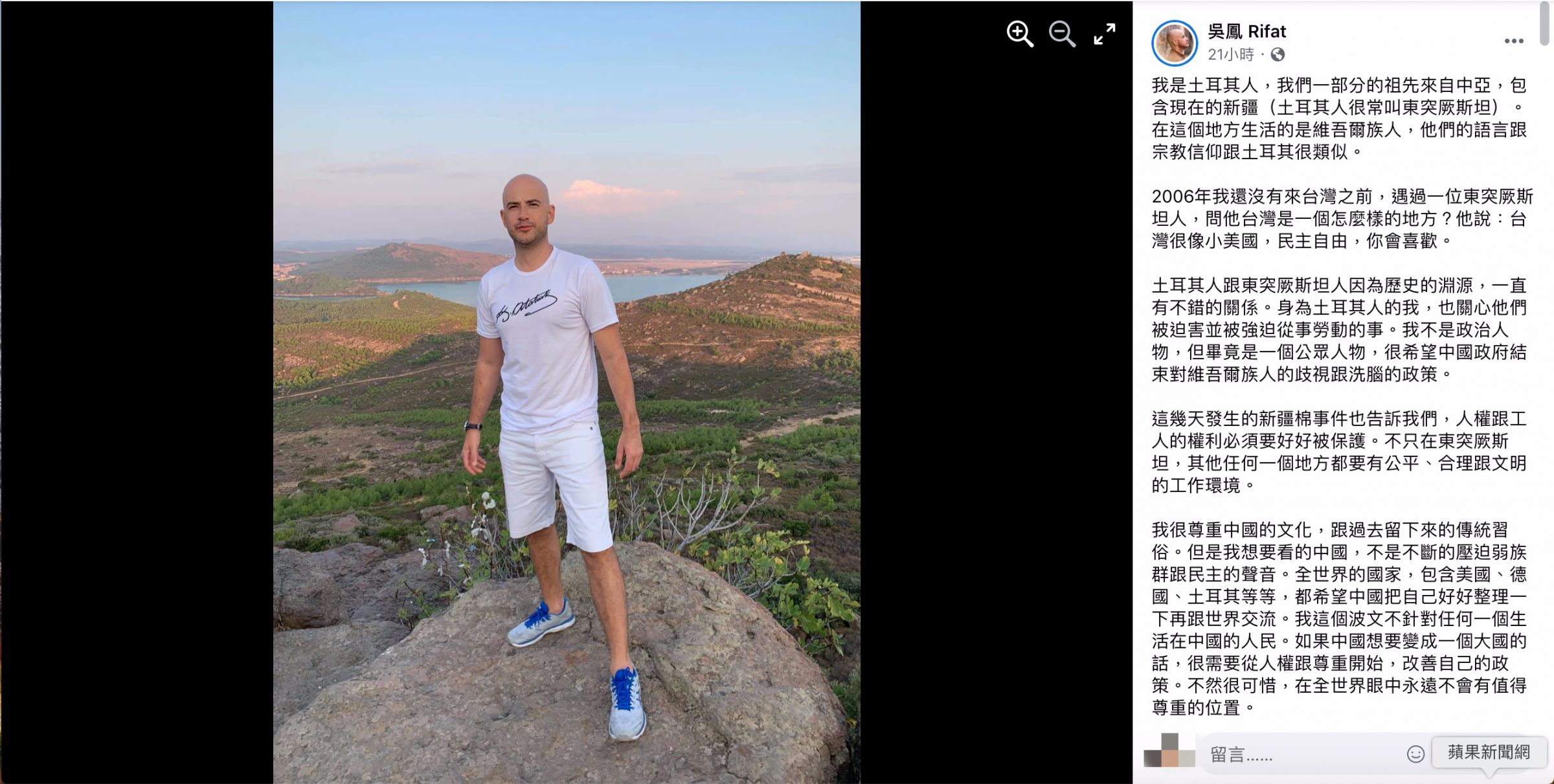 人權必須被保護!吳鳳嘆「想要看的不是壓迫」 網讚:這才是藝人風骨
