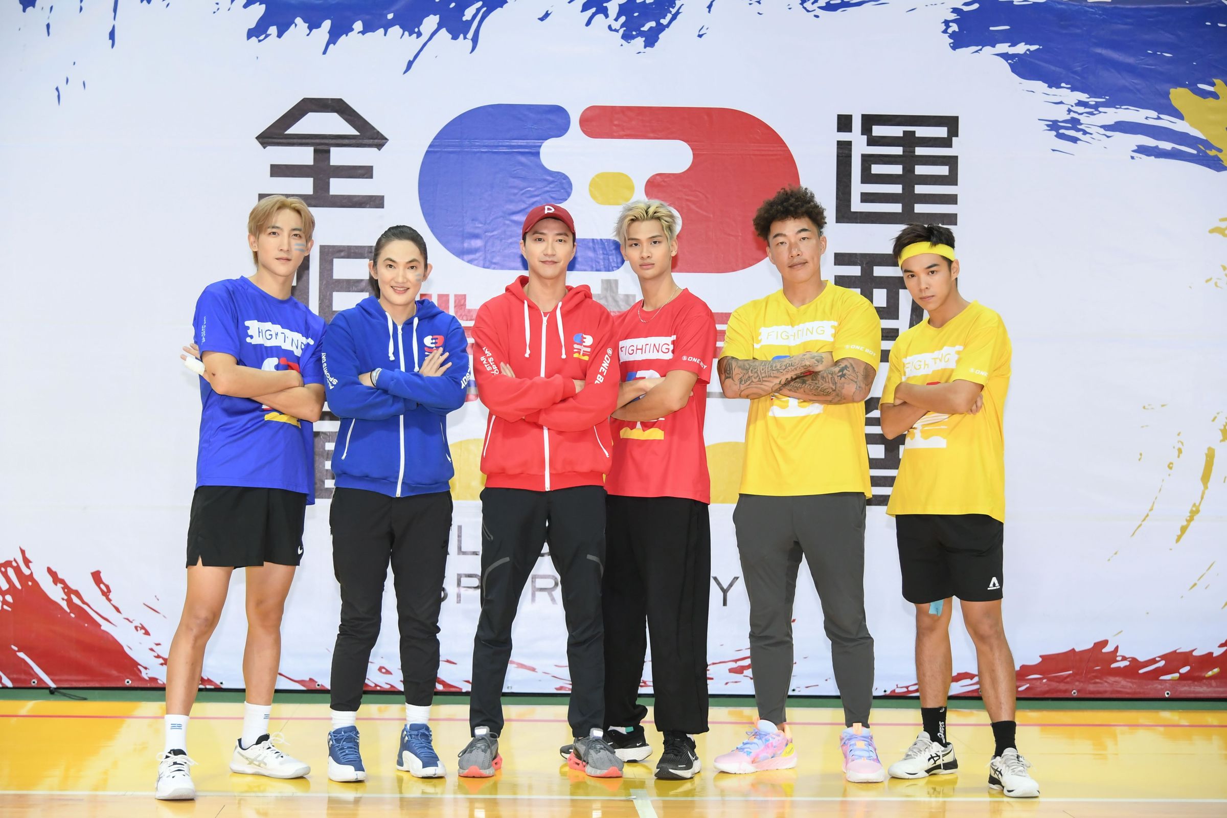 《全明星運動會》藍黃隊爭奪總冠軍資格賽！江宏傑首站C位自嘲：第二季人生出現問題