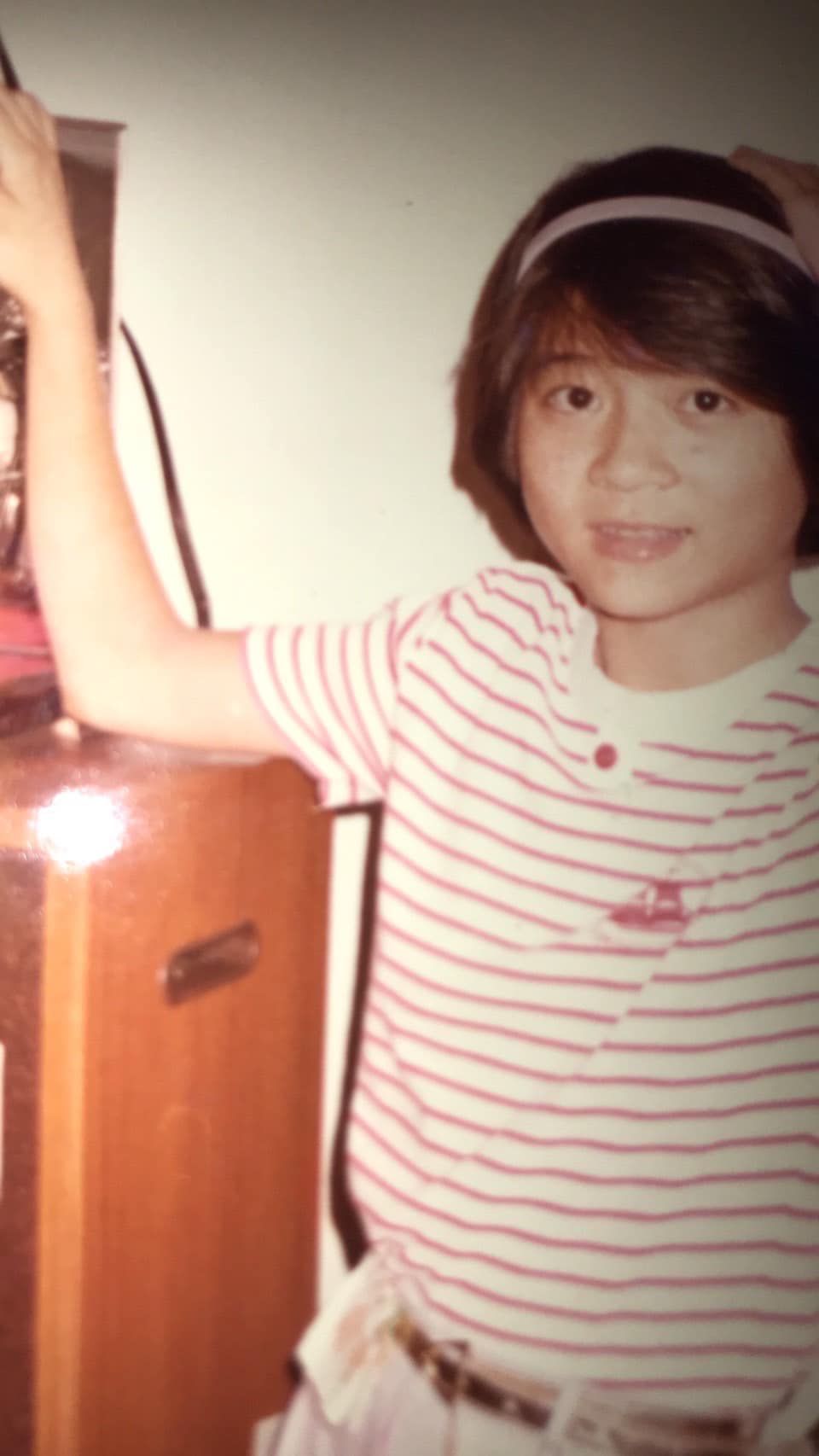 王彩樺40年前國中嫩照曝光！短髮造型「撞臉納豆」　網笑：像大姐頭