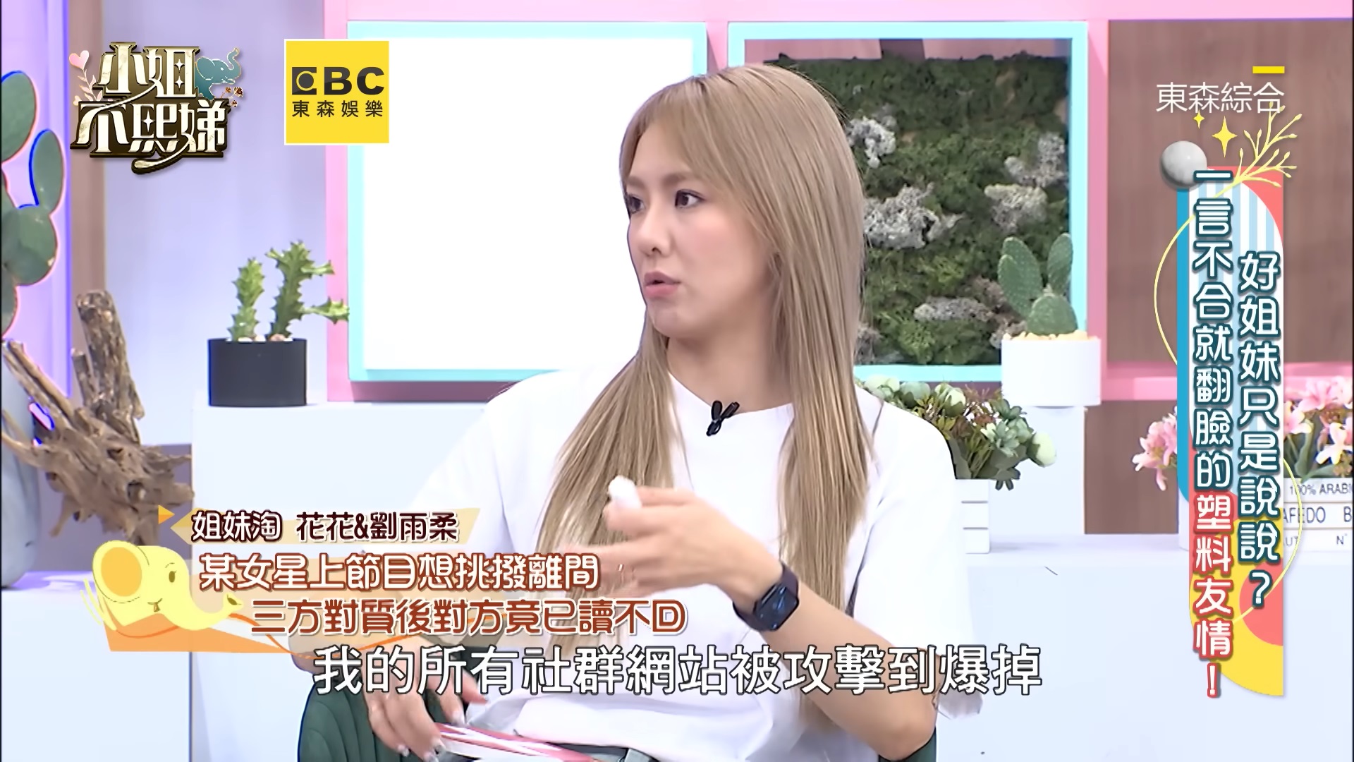 劉雨柔爆料曾遭女星惡意誣陷！網友循線「揪出楊皓如」　她直球回擊：說別人自己才是兩面人