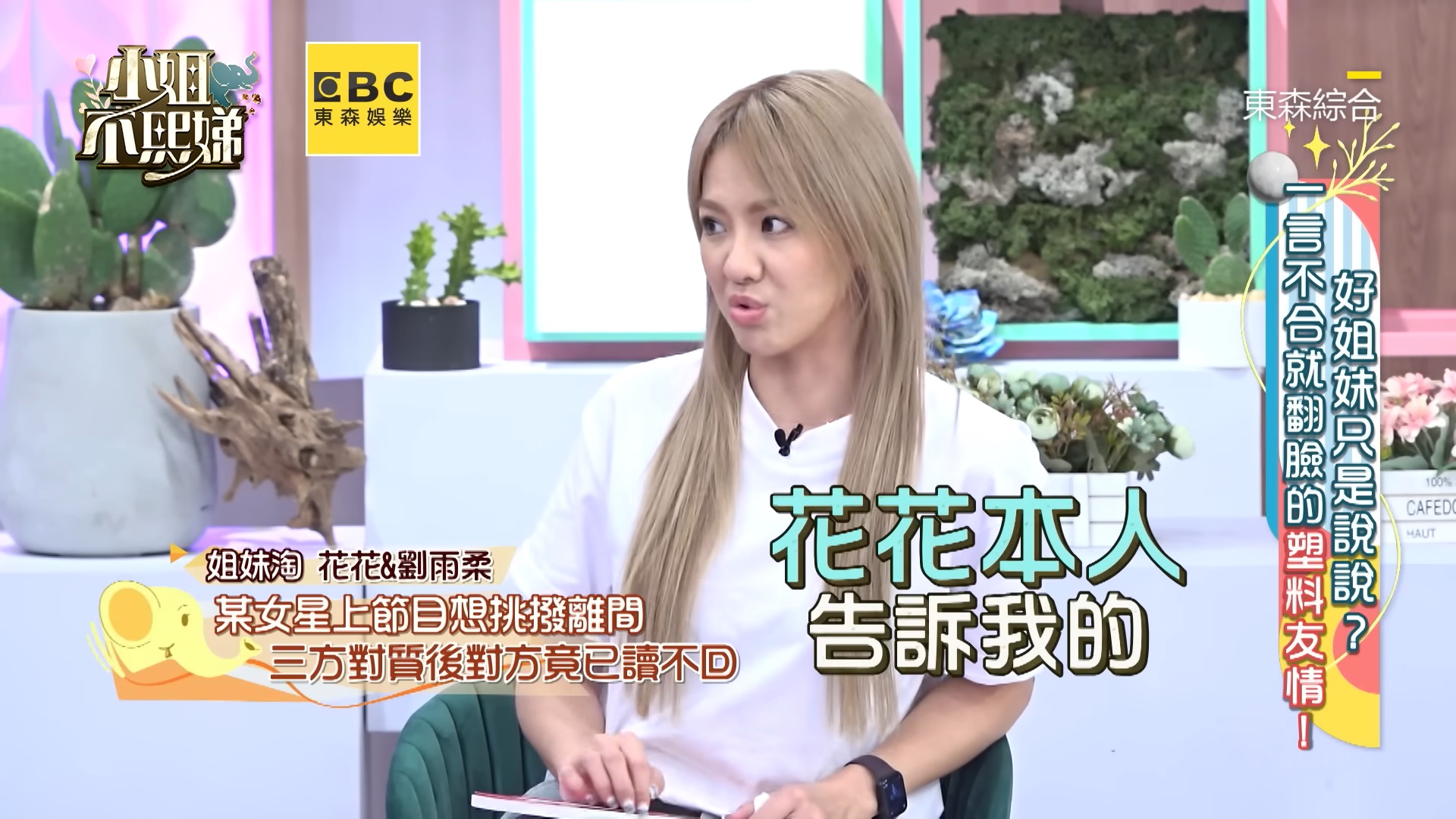 劉雨柔爆料曾遭女星惡意誣陷！網友循線「揪出楊皓如」　她直球回擊：說別人自己才是兩面人