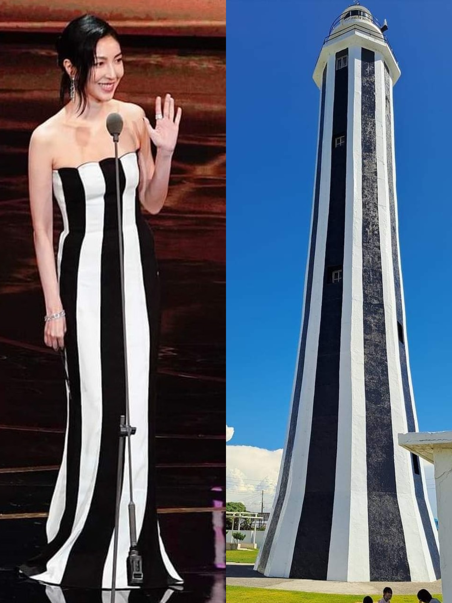 楊謹華金鐘禮服「撞衫彰化地標」！又只差1票錯過視后　大方自嘲：新外號叫楊一票