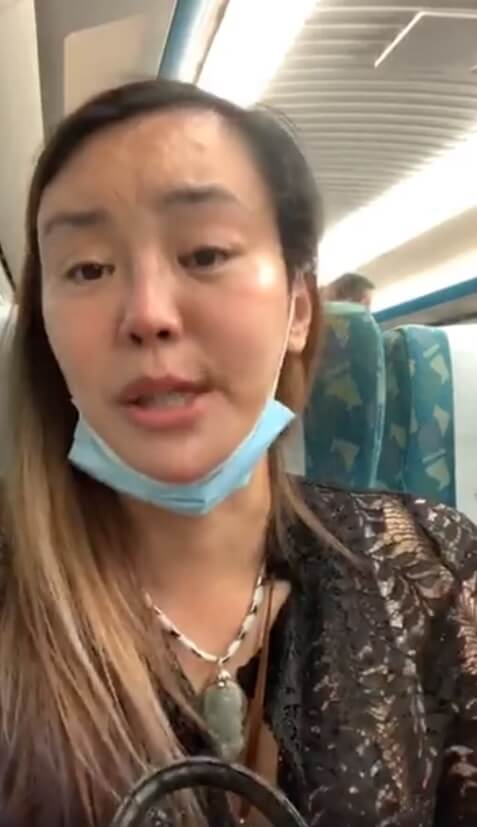 法拉利姊「高鐵直播」被罵爆！T妹護航：公共場合本就要包容