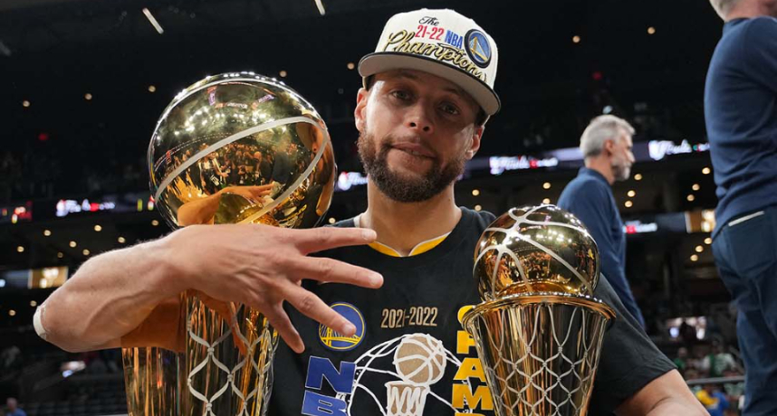 等了4年再奪冠！Curry 8年內4度抱金盃　賽後爆哭終於拿FMVP