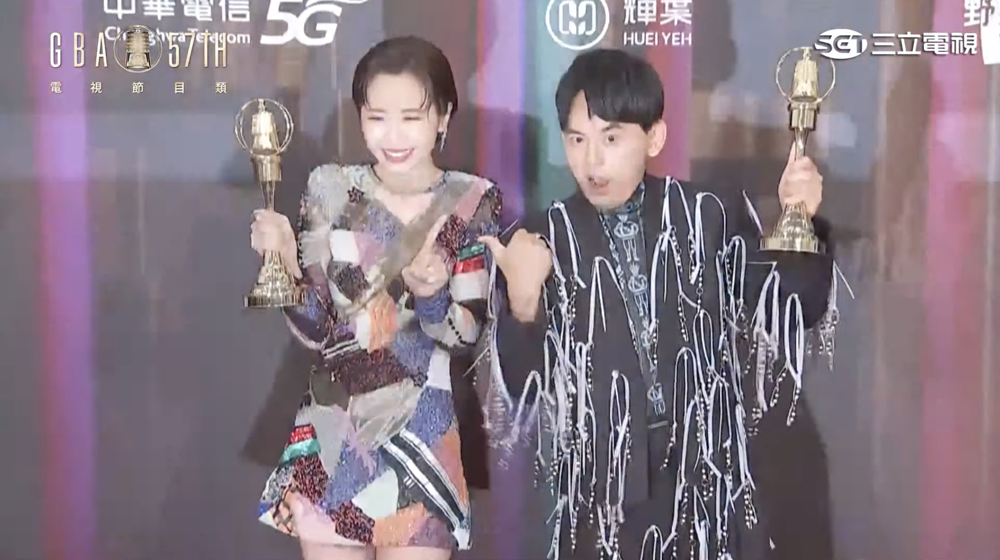 金鐘57／黃子佼、Lulu師徒同奪「綜藝節目主持人獎」！她連槓龜6年7次　後台自爆：謝謝許富凱送我紅內褲