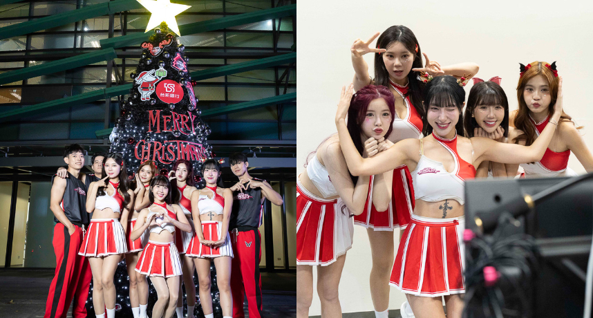 臺北台新戰神攜手台新銀行舉辦黑色聖誕派對 與啦啦隊還有球員們一起過！