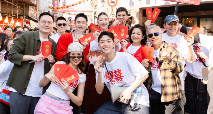 《雙囍》賀歲檔  i-dle舒華力推喊想二刷！劉冠廷楊貴媚全台拜年掀話題