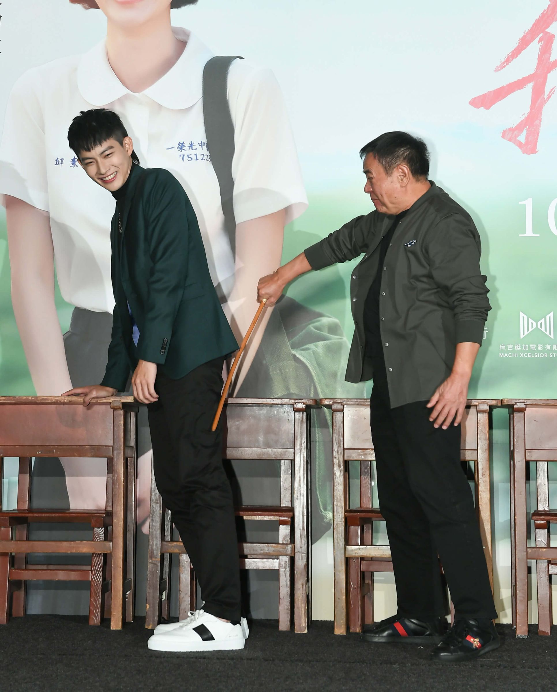 《你在我心上》記者會　蔡振南、張庭瑚「祖孫情深」還原片中橋段