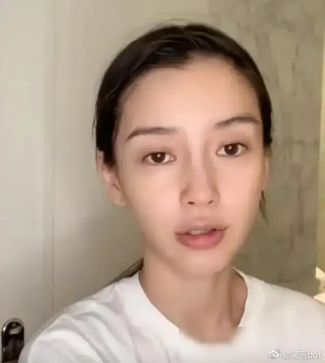 Angelababy直播洗臉曬絕美素顏!下秒弄歪鼻子 遭截圖瘋傳「整形證據」