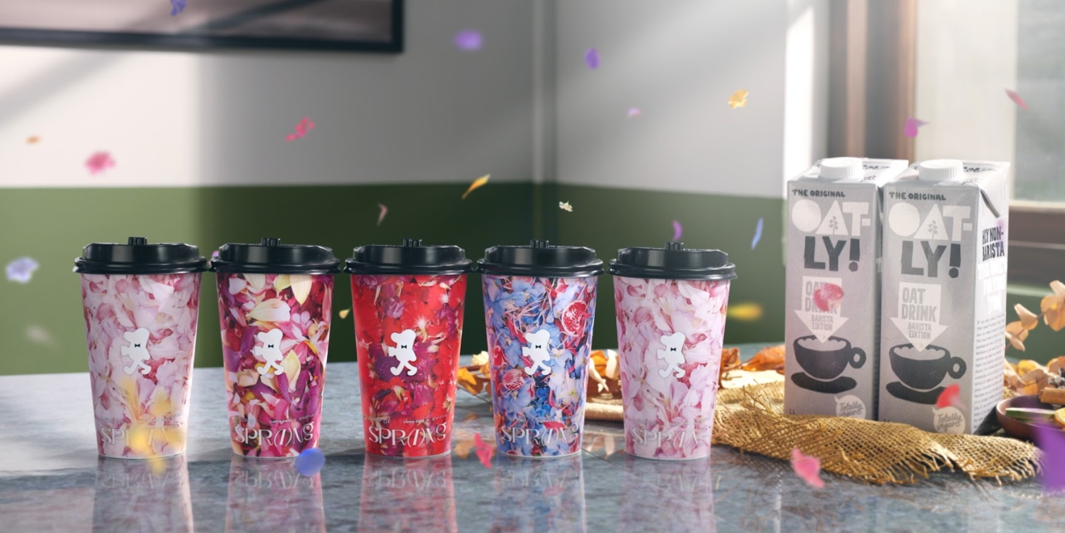 源少年鍾愛cama的OATLY燕麥奶飲品!5款「源氣特調」專屬蒐藏杯套期間限定上市
