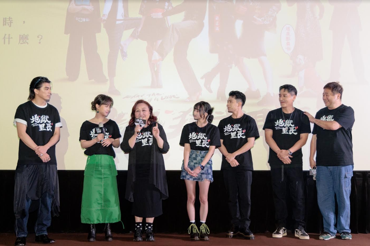《地獄里長》特映會口碑沸騰!林哲熹撞車驚魂險忘「她」的腳 嚴正嵐笑:負責尖叫就好!