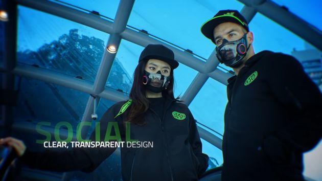 會發光還能擴音!Razer獨推「智慧型口罩」曝:符合N95規格