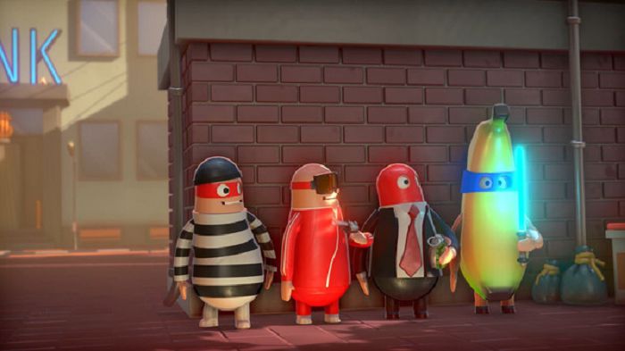 超嗨派對遊戲!《Rubber Bandits》組竊盜集團 盡情搶劫、搞破壞