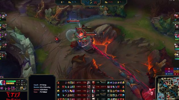 尷尬!Faker被搶紅buff「爆氣掛網」 網看傻:大魔王生氣了