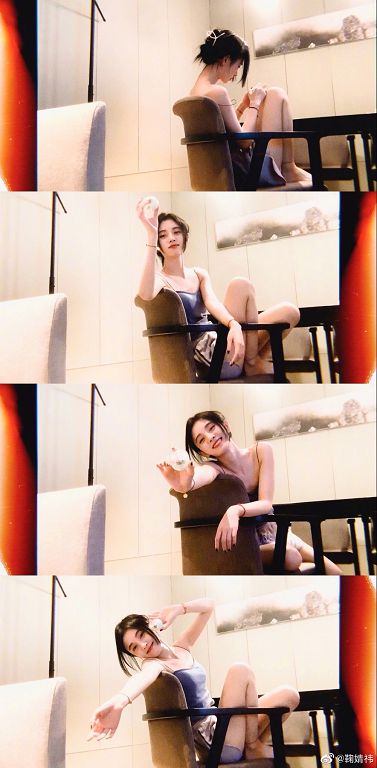 居家清涼照曝光!中國第一美女「肩帶滑落」 網傻眼:清純形象崩壞