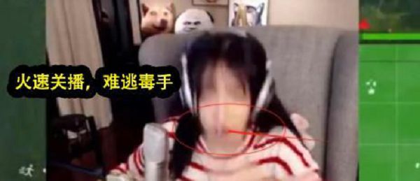 形象全毀!實況正妹打噴嚏「噴出一大坨」網傻眼:吃到了?