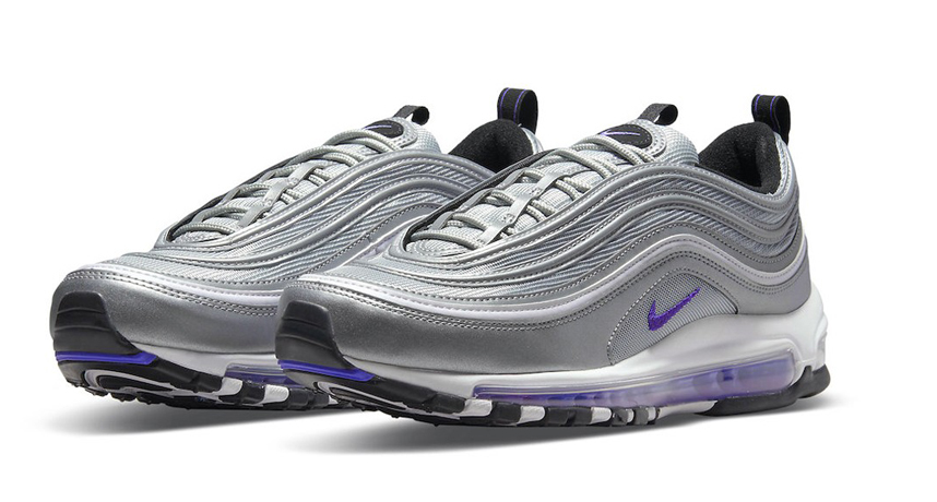 激似「藤原浩」配色！Nike Air Max 97 「Purple Bullet」釋出，「銀子彈」擁護者不可錯過！