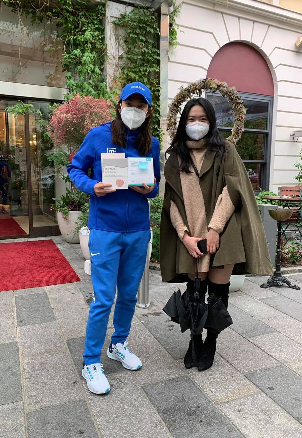東奧/台灣口罩不符規定!奧地利留學生「親送解圍」 錢薇娟超感動:人情味!